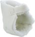 Sundo Protège-talon gauche - Avec fermeture velcro - Blanc