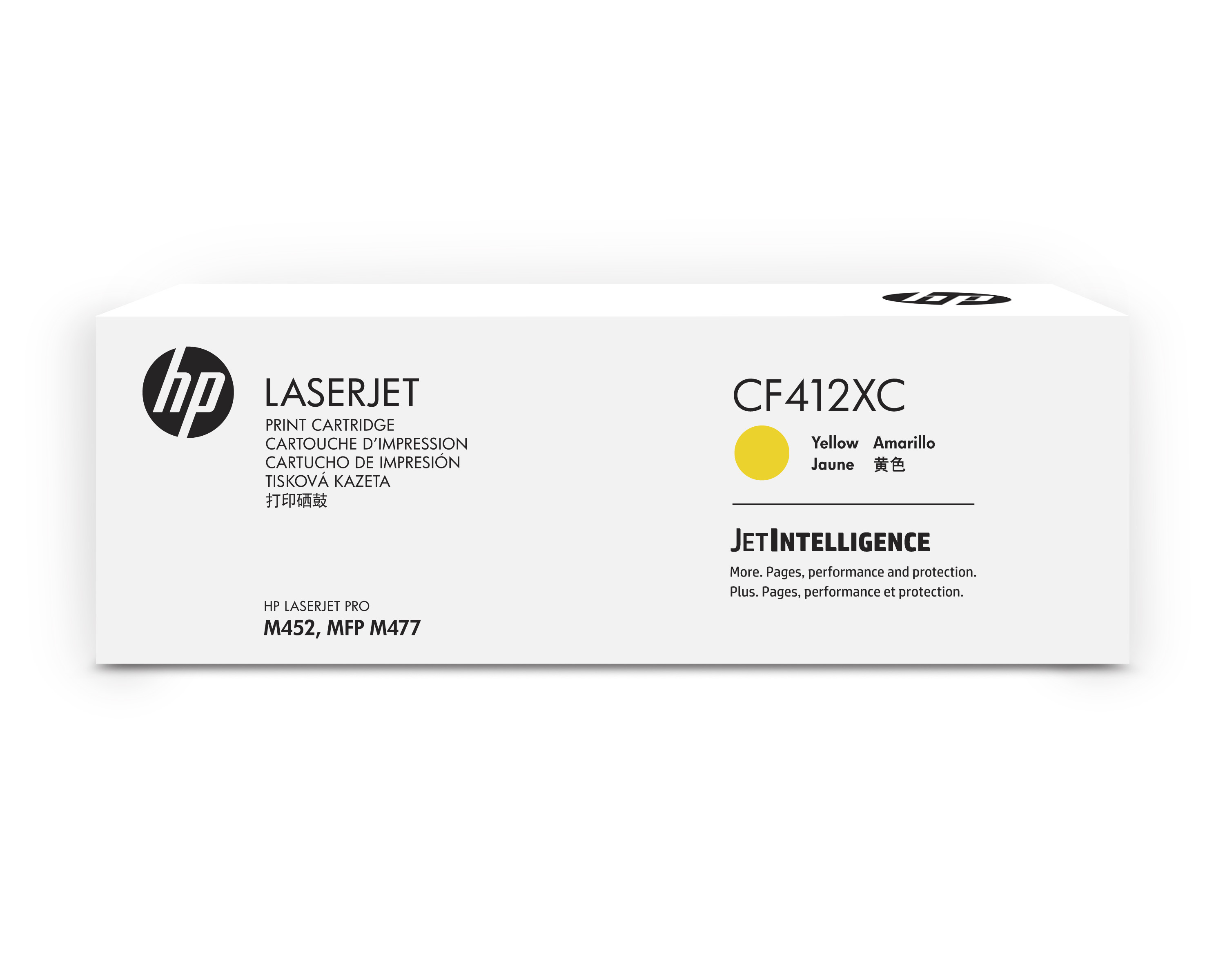 HP LaserJet 410X Contractual High Yield Yellow Original LaserJet Toner Cartridge