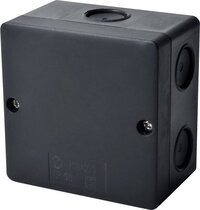 KOPOS KSK 80_FA Verdeeldoos (81 x 81 x 54 mm) - Zwart