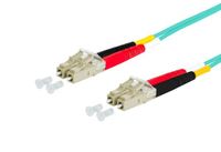 Metz Connect 151J1JOJO75E Glasvezel Optische vezel Aansluitkabel 7.5 m Turquoise 50/125 µ Multimode OM3