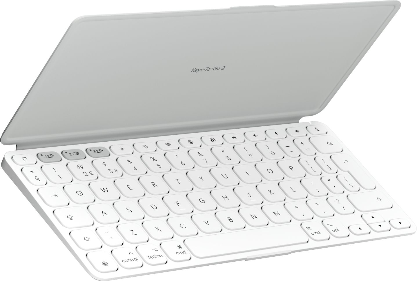 Logitech Keys-To-Go 2 - Draadloos Bluetooth Toetsenbord - QWERTY US International - Wit