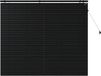 vidaXL Venetiaanse jaloezie Zwart 155 x 130 cm 35 mm
