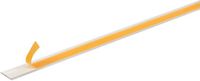 Alberts Platte Buis 433659 - Zelfklevend, Aluminium, Zilverkleurig Geanodiseerd, 1000 x 30 x 2 mm