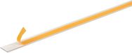 Alberts Platte Buis 433659 - Zelfklevend, Aluminium, Zilverkleurig Geanodiseerd, 1000 x 30 x 2 mm