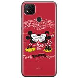 ERT GROUP mobiel telefoonhoesje voor Xiaomi REDMI 9C origineel en officieel erkend Disney patroon Mickey & Minnie 005