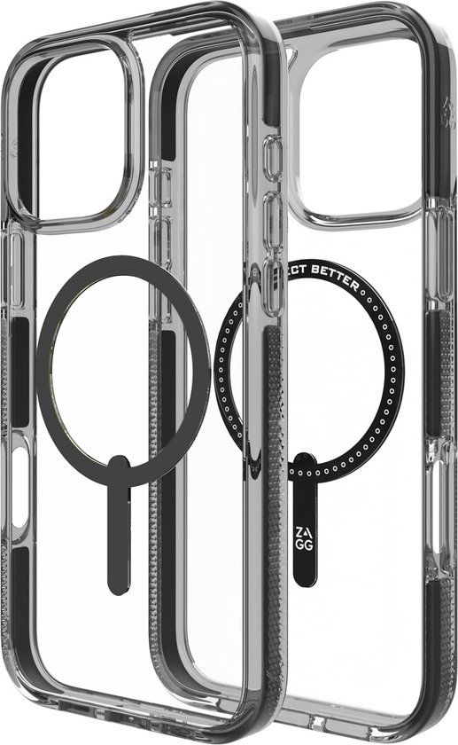 ZAGG Santa Cruz Snap Mag Case for iPhone 16 Pro Max - Black