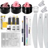 Born Pretty Builder gel Set HEMA-vrij Polygel NEG03/NEG04/NEG05