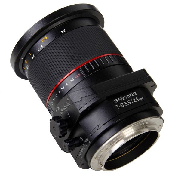 Samyang T-S 24mm f/3.5 ED AS UMC Tilt-Shift Lens - Canon EF