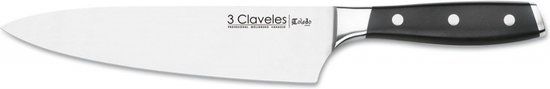 Claveles 3 Claveles Toledo Roestvrijstaal Koksmes