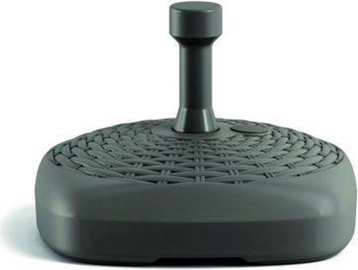 Adriatic Parasolvoet Rattan 12L antraciet