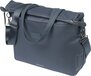 Basil Manhattan - 12L Waterdichte Commuter Fietstas - Navy - Laptopvak - Achter - 2 jaar garantie