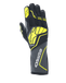 Alpinestars Gants Tech-1 ZX V4 Gris Anthracite Noir Jaune Fluo, Taille: XXL