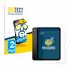 BROTECT - Screenprotector voor Apple iPad Pro 11" 2024 (Voor+Camera) - Folie Beschermfolie transparant 2 Stuks