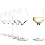 Stölzle Lausitz Experience 220 00 02 Wittewijnglazen, 350 ml, 6-delige set