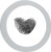 Deknudt Frames Fotolijst S67YD1 - Zilver - Rond - 10x10 cm
