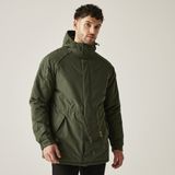 Regatta Salinger III Parka Heren Waterdicht Ademend Khaki Green XL