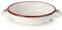 Ibili Vintage Bordeaux 18 Cm Eierbord Wit