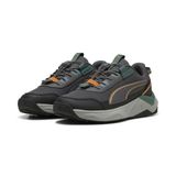 Puma Evolve 2.0 Trail LO JR Sneaker, Moody Gray-Bright Papaya Zwart, 5.5 UK