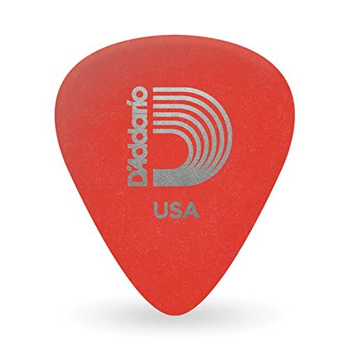 Planet Waves 1DRD1-10 Duralin Guitar Picks - Super Light - Red - 10 Pack
