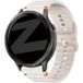 Bandz Bracelet silicone ondulé Garmin Vivomove 3s (lumière stellaire)