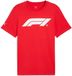 Puma F1 Ess Logo T-shirt Rood M