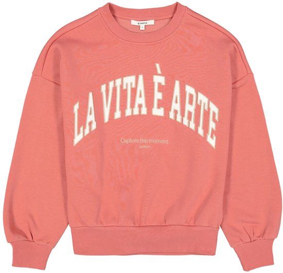 Garcia Trui Sweater T260262 4508-coral Dust Dames Maat - XXL
