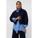 AMAYA Amsterdam bouclé bomberjack - donkerblauw