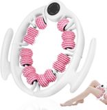oCreon Massage roller voor de benen, effectieve anti-cellulite massager met 360° rotatie en afneembare handgrepen. Geschikt voor benen, dijen en armen