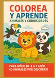 Colorea y Aprende: Animales y Curiosidades