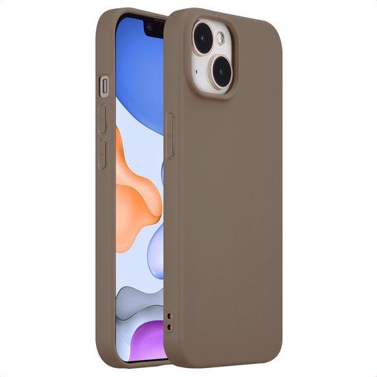 imoshion Color Backcover - Geschikt voor Apple iPhone 15 - Bruin