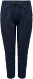ONLY CARMAKOMA Dames Stijlvolle Broek Poptrash Paperback Stretch Broek Grote Maat Curvy Plus Formaat