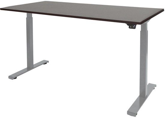 Schaffenburg Zit Sta Bureau - Elektrisch 180x90 logan -alu frame