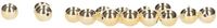 Rayher Hobby Materialen 60x doré perles rondes pour loisirs créatifs 8 mm