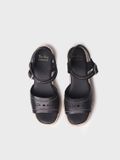 Toni Pons Espadrille compensée pour femme en cuir | HAIDE