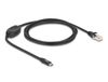 DeLOCK 64305 seriële kabel Zwart 1,8 m USB Type-C RS-232