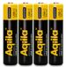 Aqiila Piles rechargeables AAA 1,5V Li-ion, USB-C, 600 mAh, 4 pièces