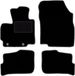 Mitsubishi Tapis de sol en velours noir pour : Mitsubishi Space Star II hatchback (2013-)