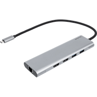BlueBuilt 9-in-1 Dual HDMI Docking Station met Usb C