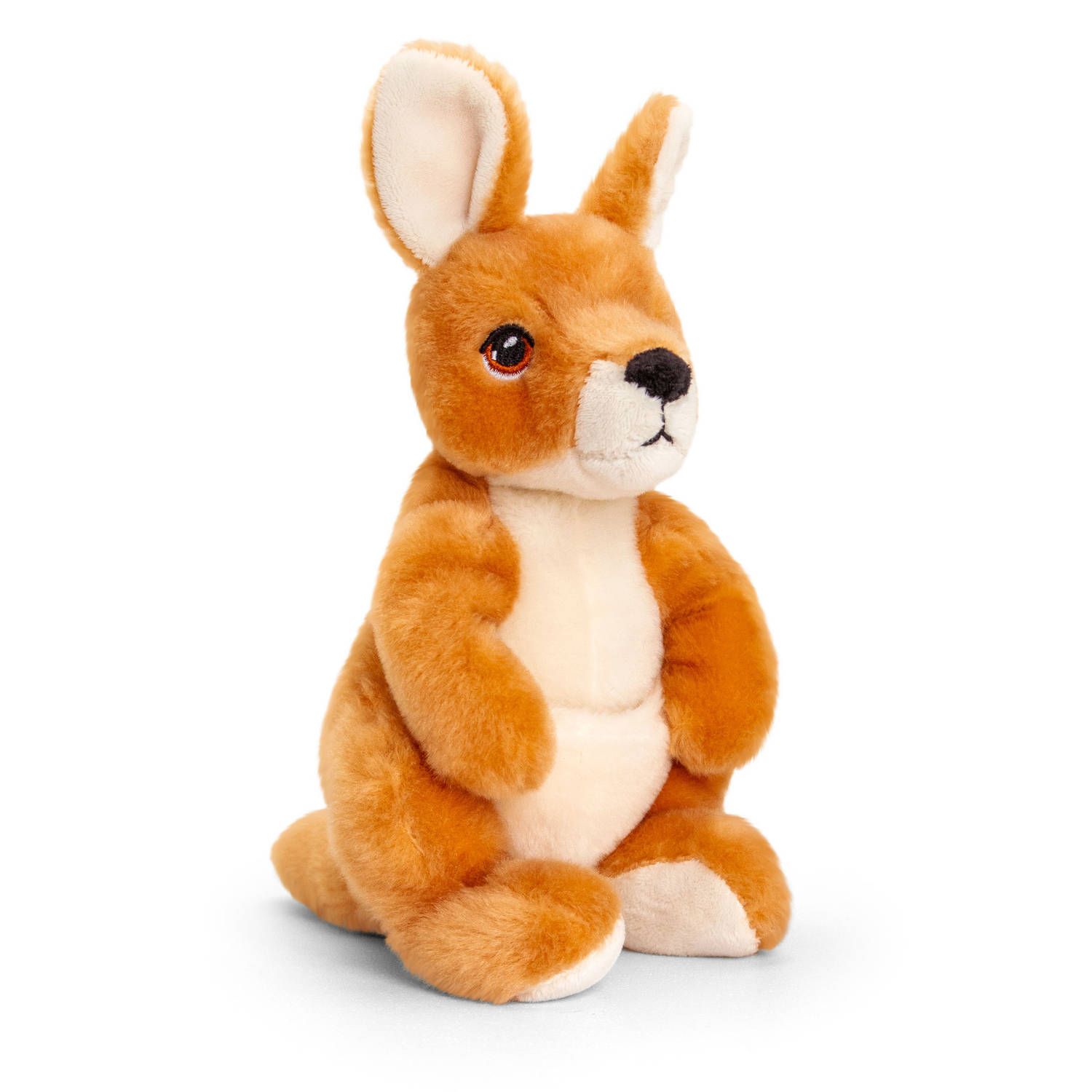 Keel Toys Pluche knuffel dieren wallaby kangoeroe 27 cm