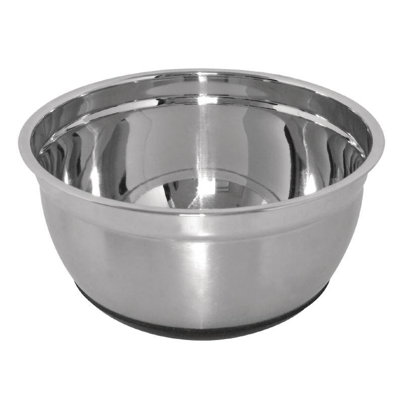 Vogue RVS kom met siliconen bodem 3ltr - 5050984328374