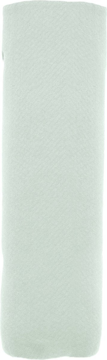 Snoozebaby Swaddle cot flannel Mystic Mint uni - 120x120 cm