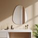 EMKE Asymmetrische decoratieve wandspiegel, 80 x 60 cm