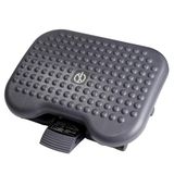 Raylu Paper® - Voetsteun voor kantoor en thuis, antislip, massage-effect, in hoogte verstelbaar en kantelbaar, verbetert de lichaamshouding en doorbloeding (model 20)