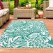 Tapis d'extérieur Petrol 180 x 280 cm