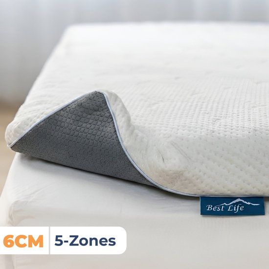 Best Life Matras Topper 180x210 - Tencel - 6 CM