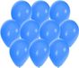 Bellatio Decorations ballonnen - 60 stuks - blauw - 27 cm - verjaardag
