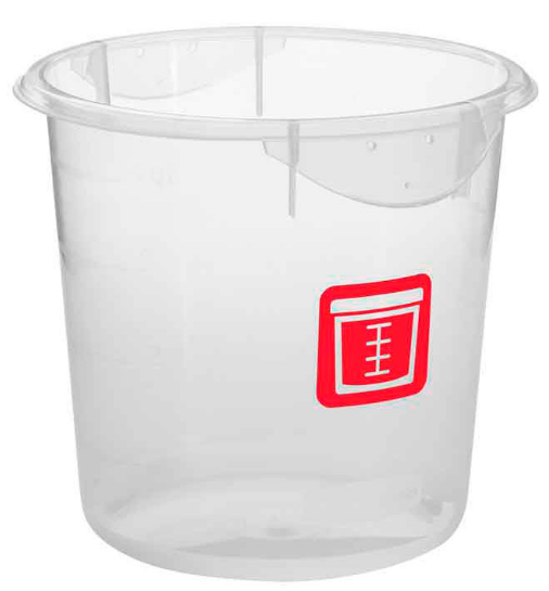 Voedselcontainer rauw vlees, 3.8 liter, VB 232516