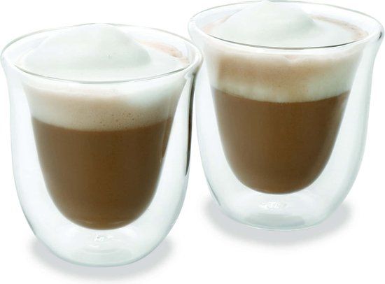 La Cafetière Dubbelwandige Cappuccino Glazen - 2 stuks