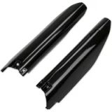 UFO PLAST Visière / Protections de fourche noir/noir compatible avec Suzuki RM 125 2007-2021 RM 250 2007-2021 RMZ 250 2007-2021 RMZ 450 2007-2021