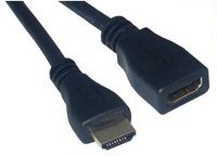 MCL MC384-2M HDMI kabel HDMI Type A (Standaard) Zwart 2m